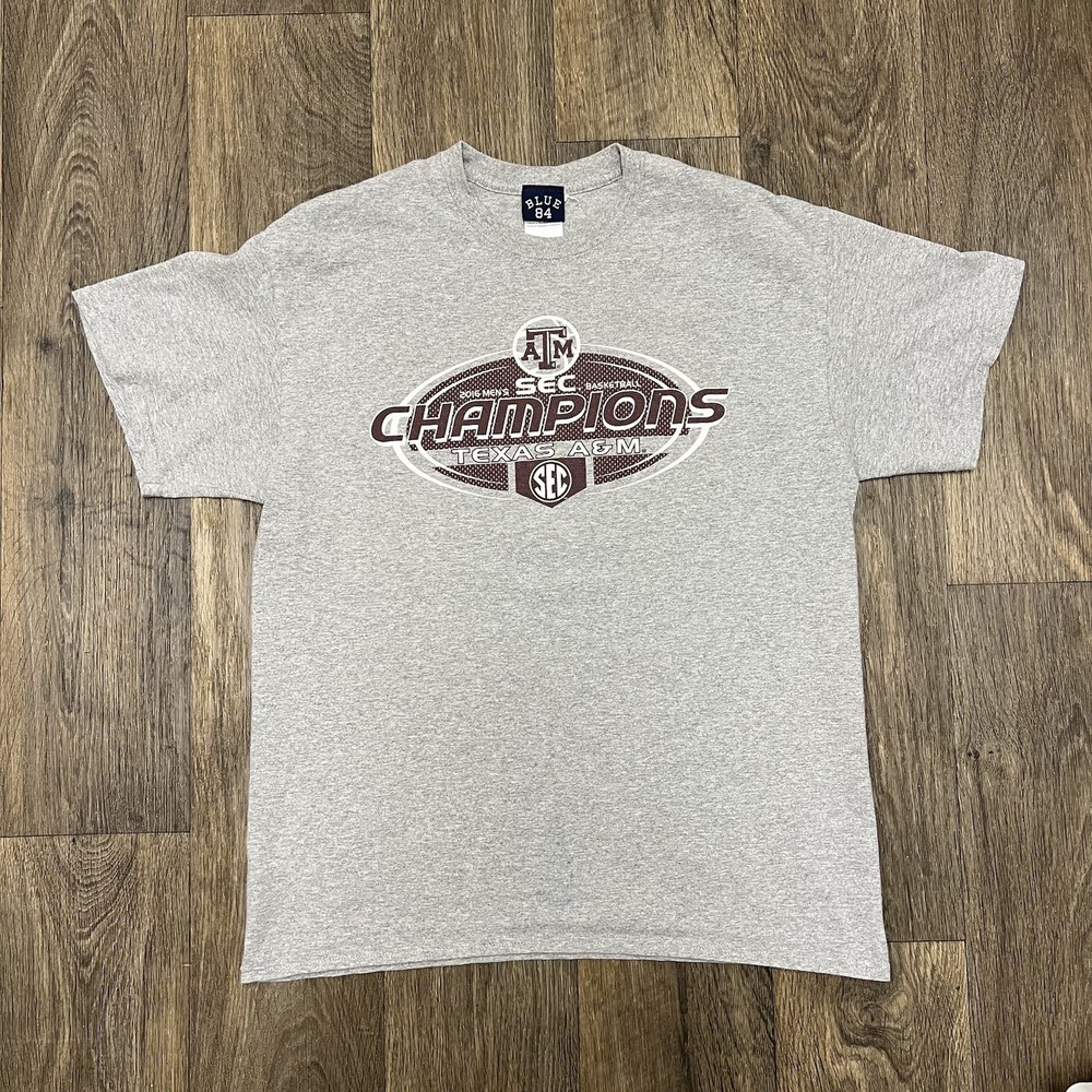 A&M 2016 Men's Basketball Championship Size Large